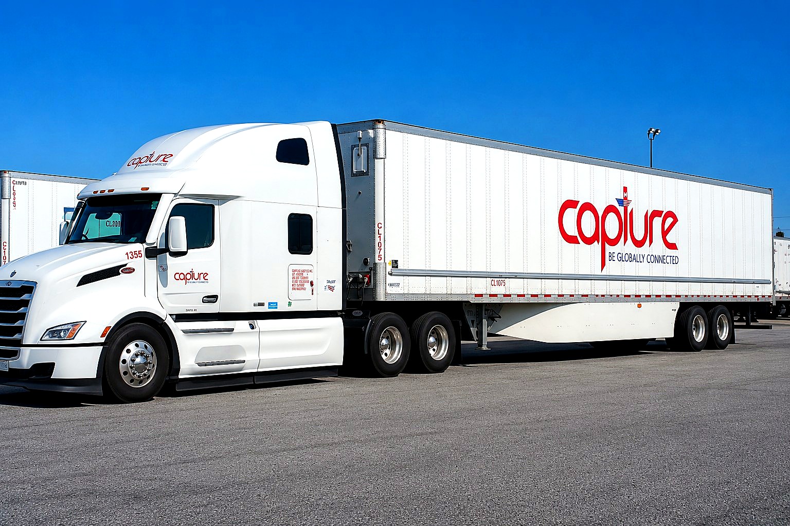Capture Logistics tractor-trailer on the road